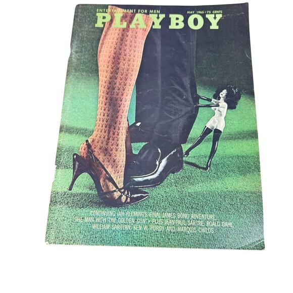 PLAYBOY MAGAZINE MAY 1965 JAMES BOND MARIA MCBANE Good - Picture 1 of 2